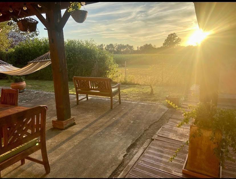 Maison D'Hotes Le Chai D'Armagnac Monguilhem ภายนอก รูปภาพ